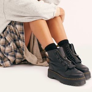 Dr Martens Sinclair Jungle Flatform Combat Boots